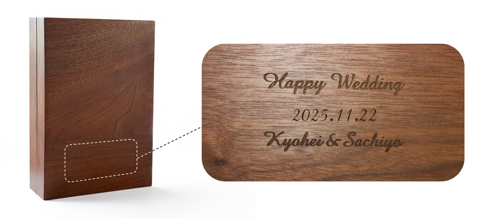 文字盤のクリスタルが美しい三連時計【Crystal】