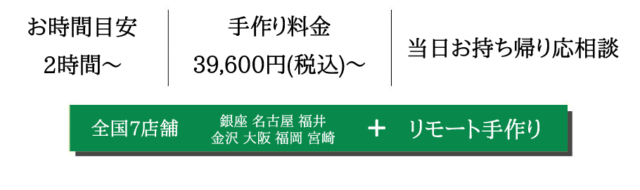 三連時計手作りコース  結婚式で両親にプレゼント【木の暮らし】