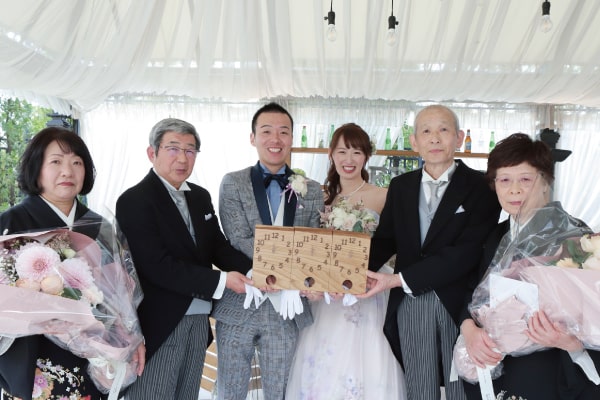 結婚式の両親へのプレゼント 結婚式の両親贈呈品は三連時計 木の暮らし 公式