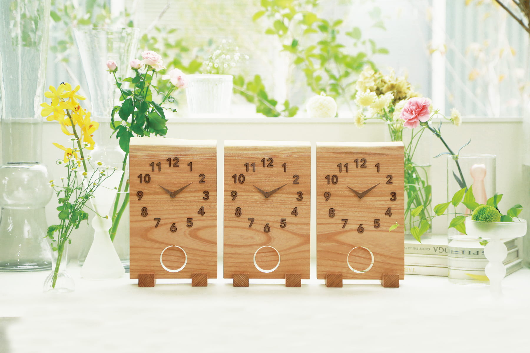 三連時計 Design lineup