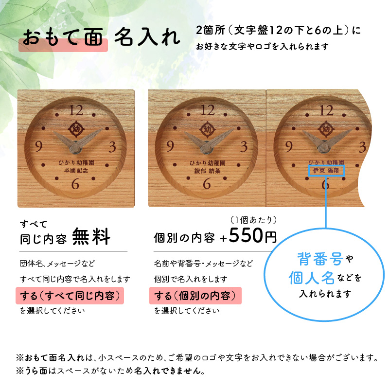 木目がつながる記念品 tsunagu-s けやき 詳細画像1