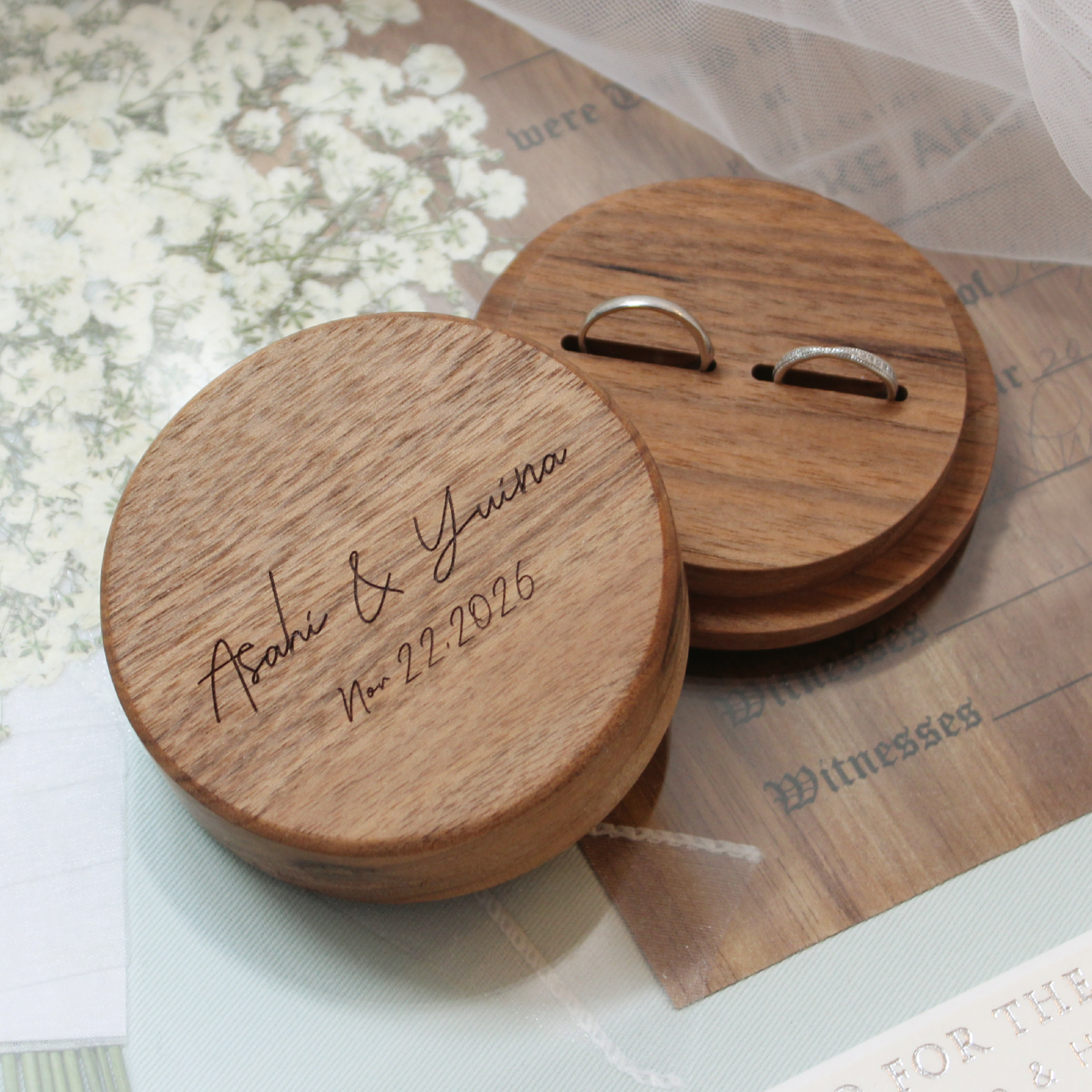 リングピロー くるみ デザインB