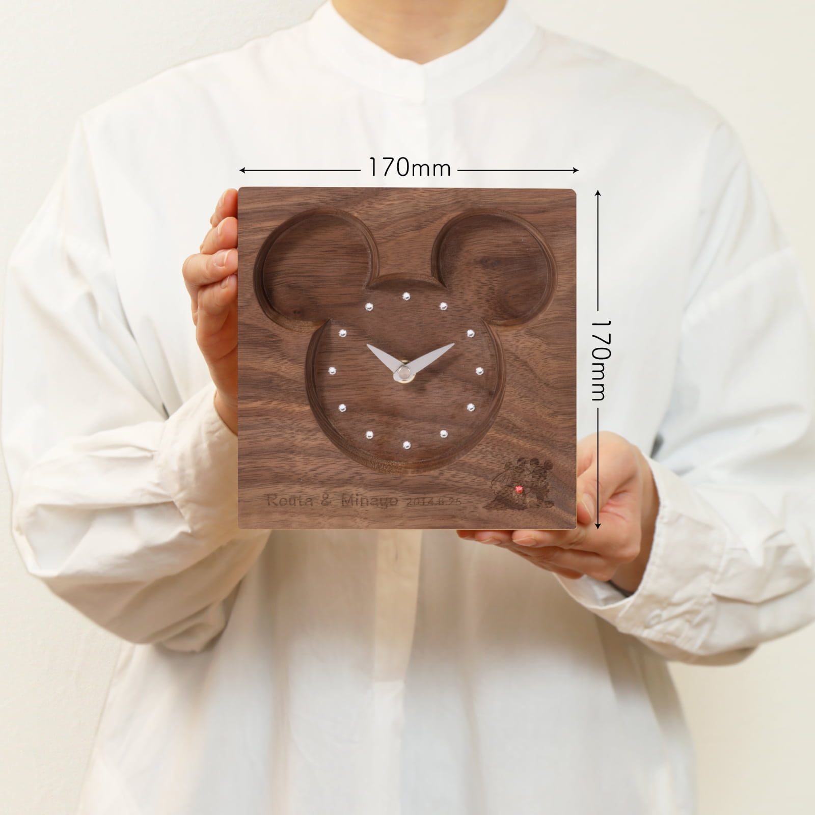 Disney Silhouette Premium ブラックウォールナット 詳細画像2