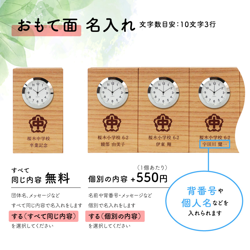 木目がつながる記念品 kizuna けやき 詳細画像1