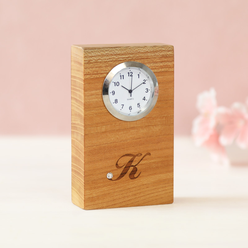 木目がつながる記念品 kizuna-initial- けやき